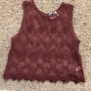 lace tank top